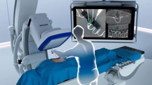 Surgical philips augmented reality navigation operating technology surgery trauma hybrid room guided spine cranial procedures medical rooms announces designed industry